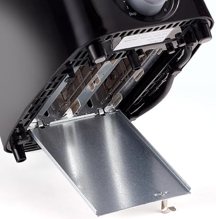 Salton 2-Slice Cool Touch Toaster Black - Image 4