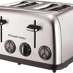 Russell Hobbs Stainless Steel 4-Slice Toaster