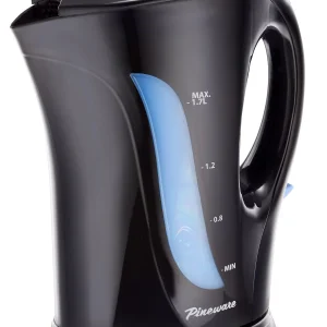 Pineware Black 1.7L Cordless Kettle - PCPK03 (857996)