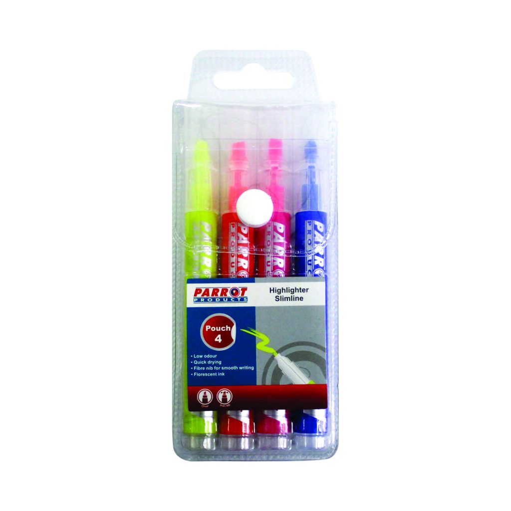 Highlighter Markers Slimline (Pouch 4)