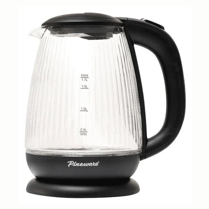 Pineware PGK260 1.7L Glass Kettle