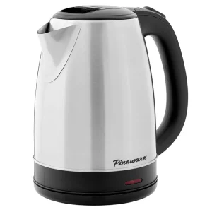 Pineware PSSKO2 stainless steel 1.7l kettle