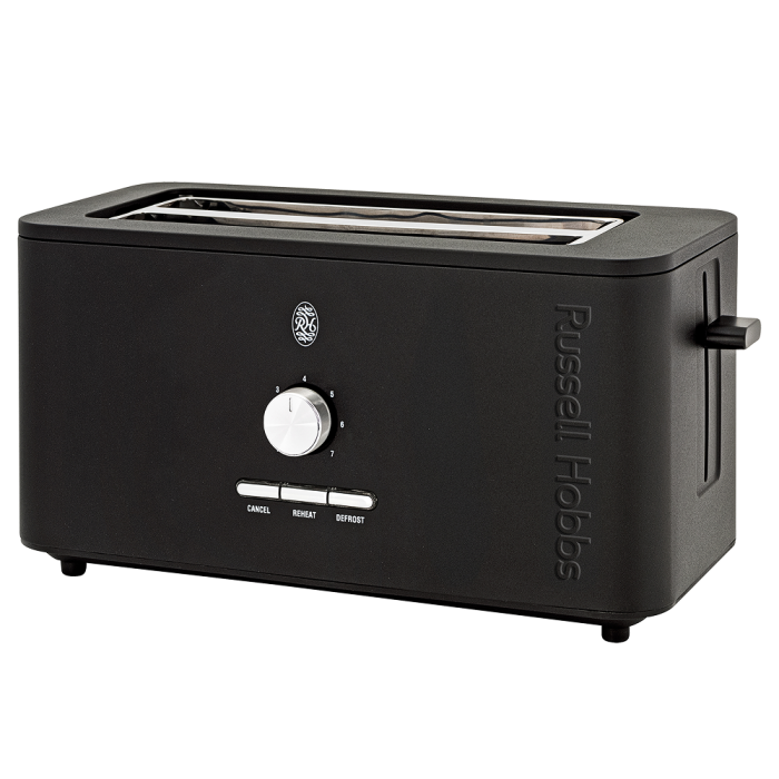 Russell Hobbs Nexus 4 Slice Toaster Black - Image 2