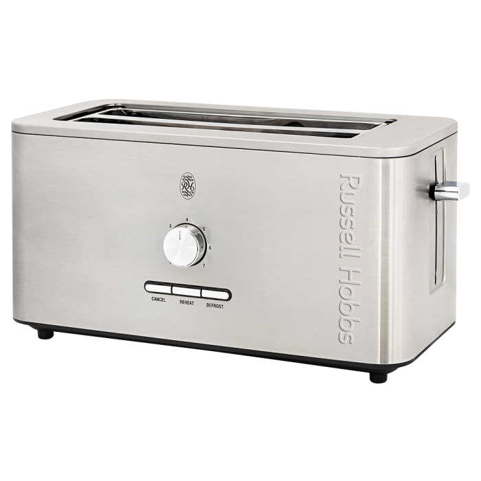 Russell Hobbs Nexus 4 Slice Toaster Silver - Image 2