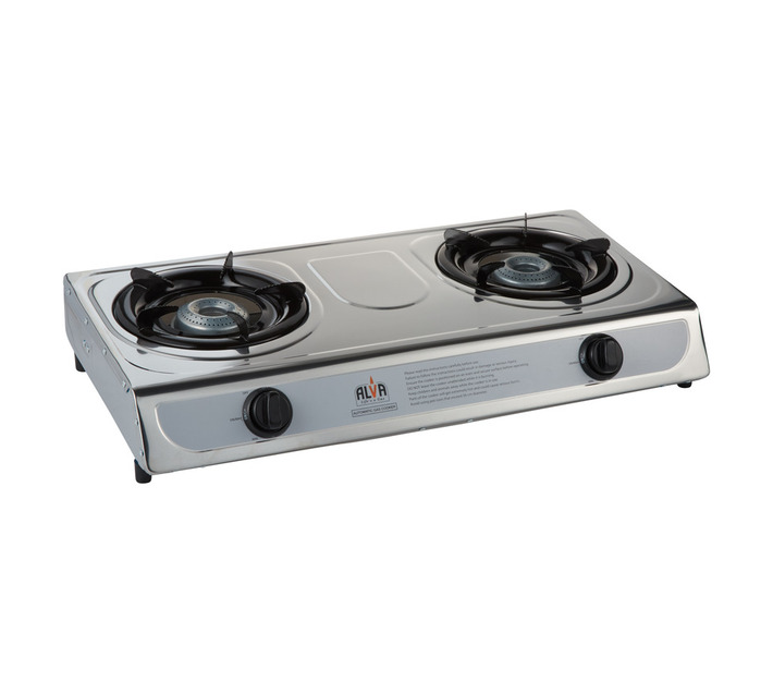 Alva Single Burner Stainless Steel Gas Stove (Empty, no hose/regulator) - Image 2