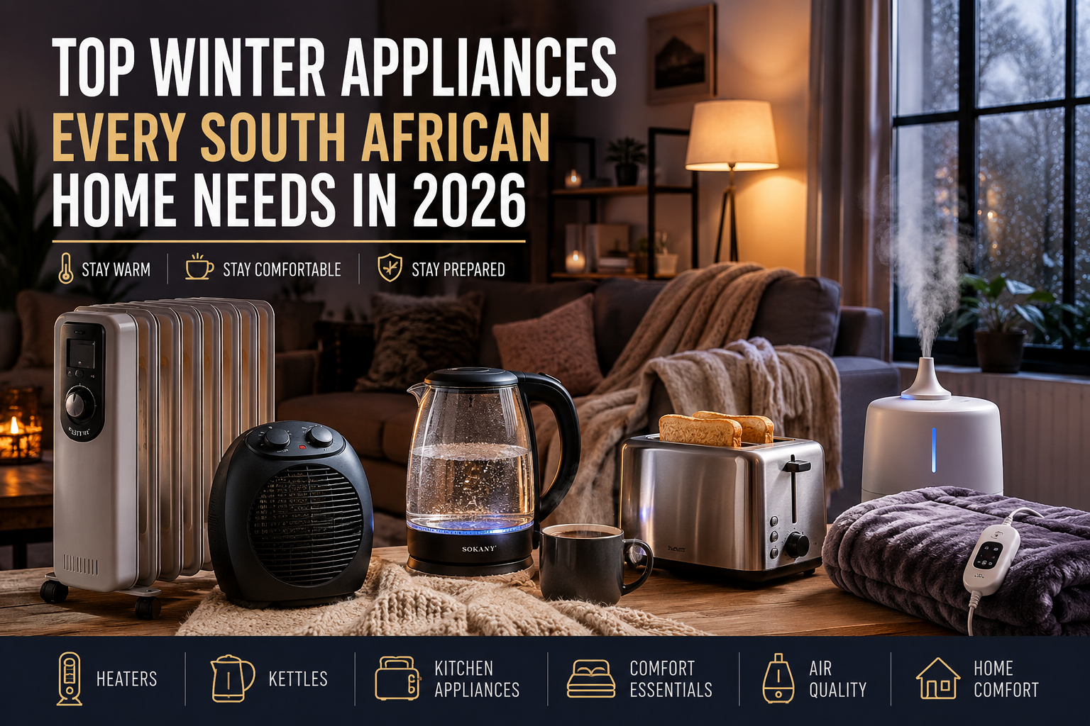 Winter Home Essentials Every South African Household Needs in 2026