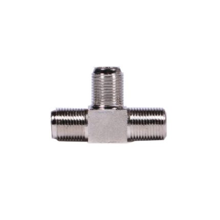 Aerial King F Connector T-Piece Coaxial Splitter