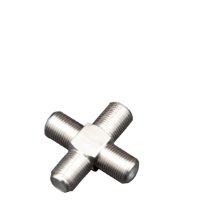 Aerial King Multiple F Connector Coaxial Adapter