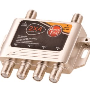 Aerial King Multiswitch 2x4 Satellite Signal Splitter