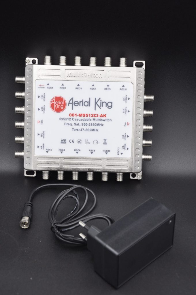 Aerial King 16 Way Cascade Multiswitch