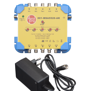 Mswitch Launch Amp 20Db 5 In 5 Out