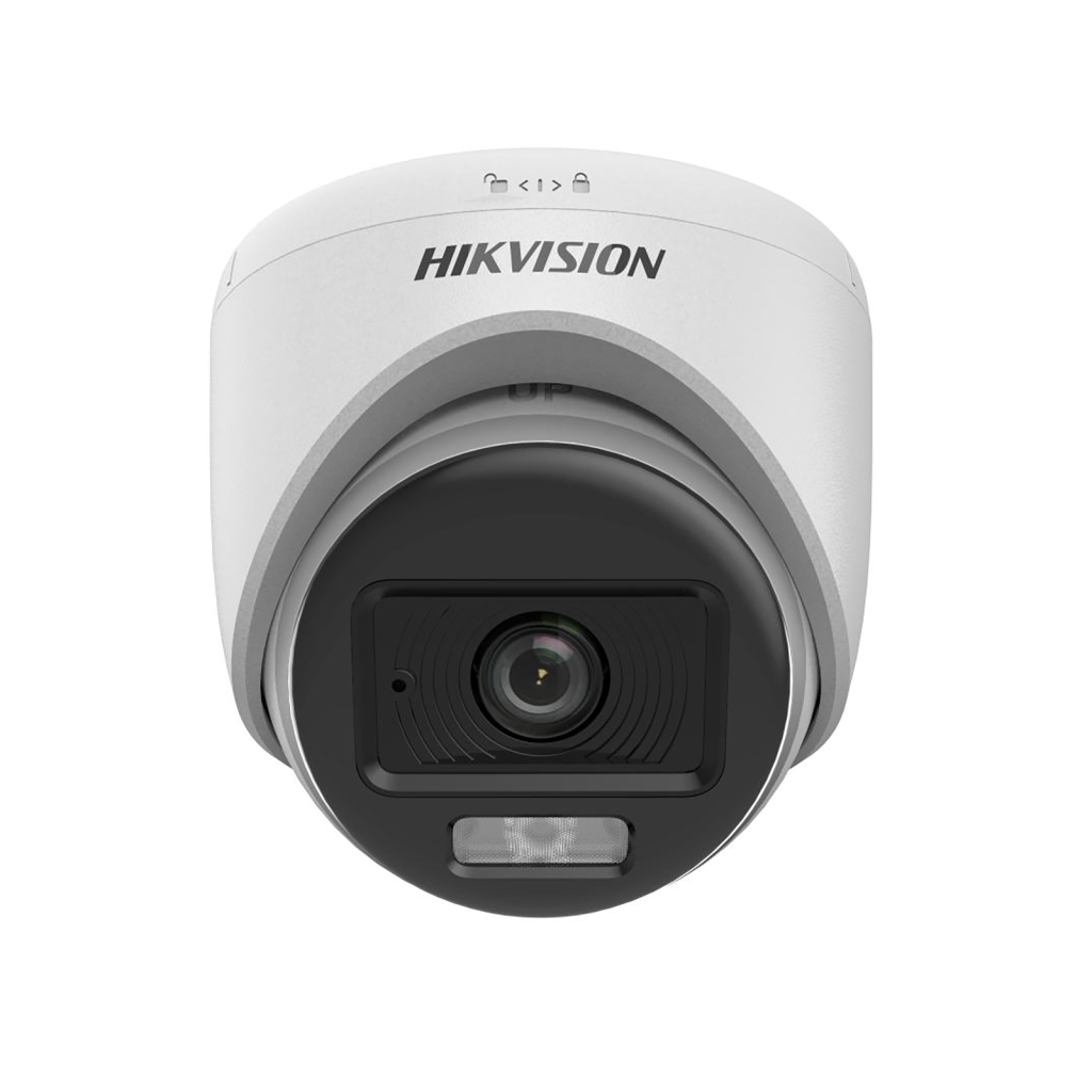 Hikvision 2MP Smart Hybrid Light Fixed Turret Analogue Camera