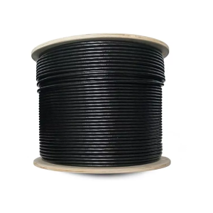 Datanet CAT6 UV F/UTP Outdoor Reel Black - Price Per Meter MOQ 500M