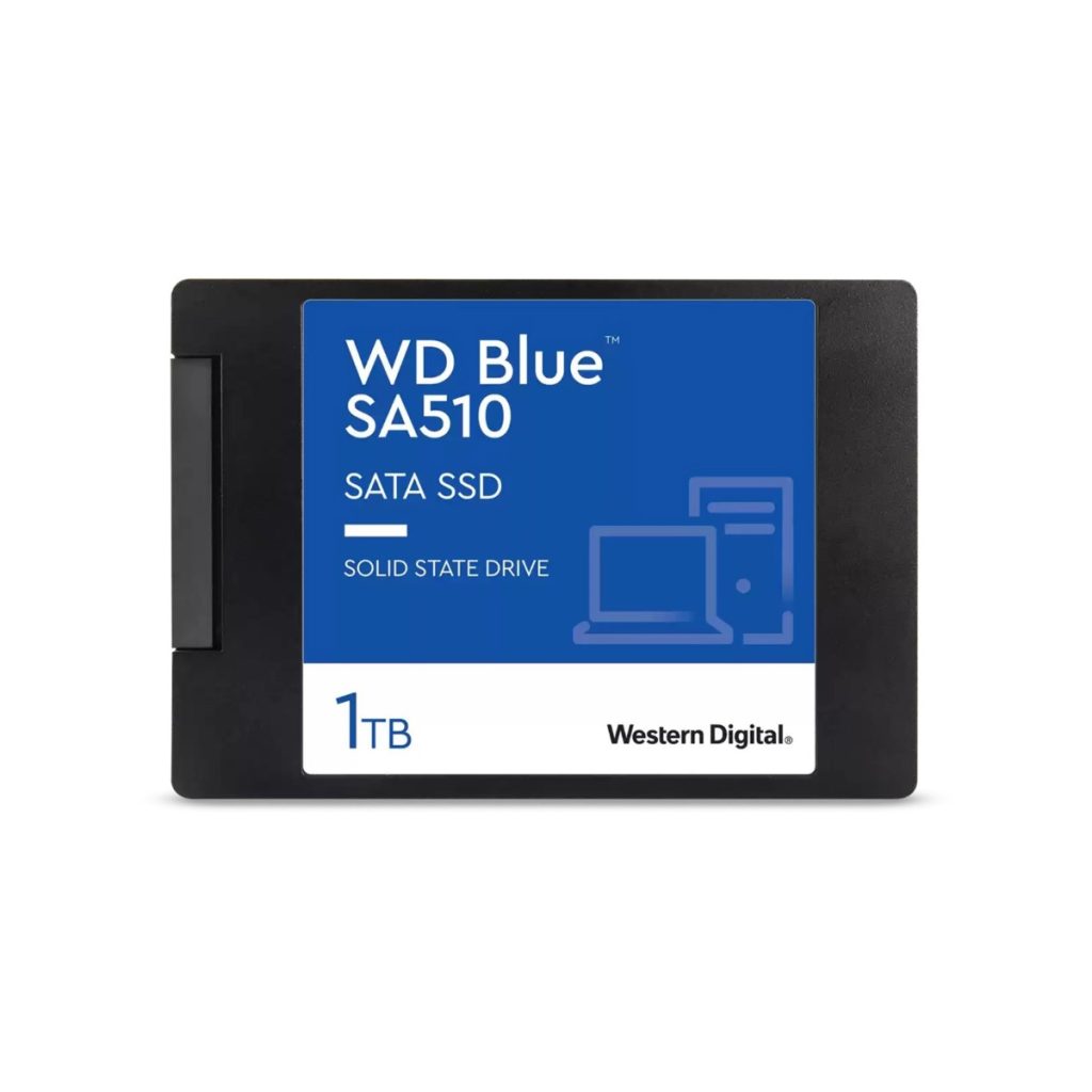 SanDisk WD Blue SA510 SATA SSD 2.5” Cased 1TB SSD